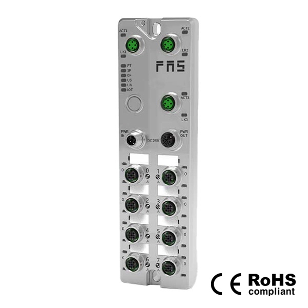 PROFINET 지원, IO-Link 마스터, 8포트, Class A, 001B01