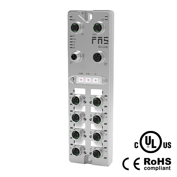 EtherCAT 지원, IO-Link 마스터, 8포트, Class B, 006B51