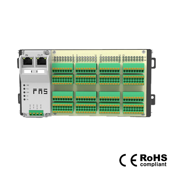 멀티프로토콜 모듈 IP20, 64DI/DO 적응형, NPN, 터미널 타입, RJ45 네트워크 포트, 원격 모듈, 009B72