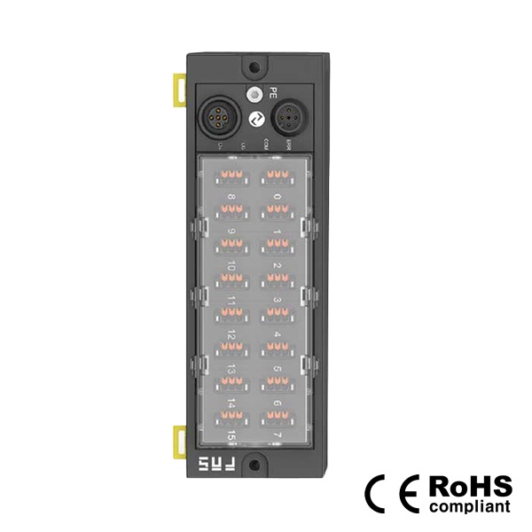 IP20, IO-Link 허브, PNP, 16&times;DI/DO 적응형, Class A, 확장형 터미널 모듈, 00BH31