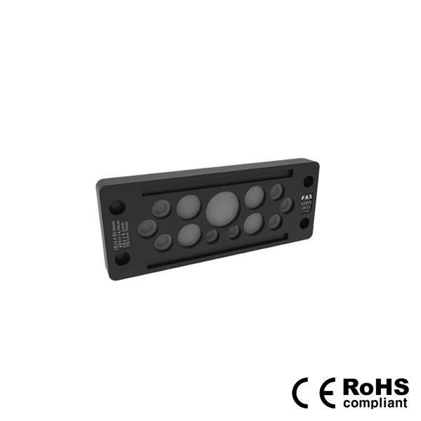 간편 삽입형 케이블 엔트리 플레이트 KDP 24/13, IP54, 난연등급 UL94-V0, 301130