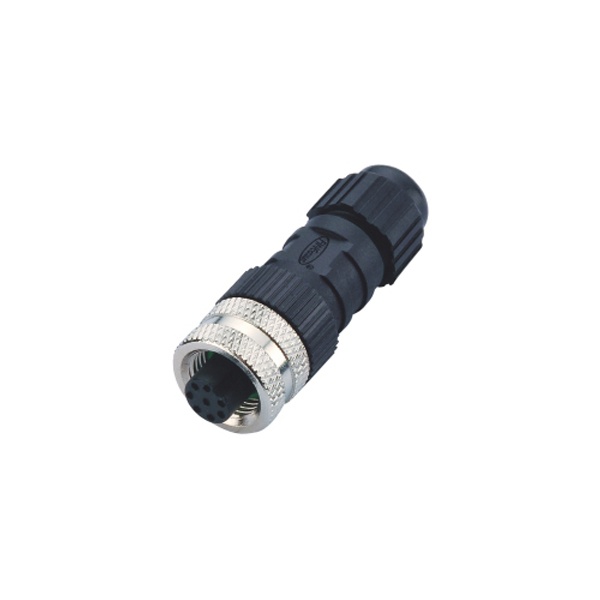 M12-4핀 케이블조립/암놈/납땜/A코딩/방수커넥터(4~5.5mm)