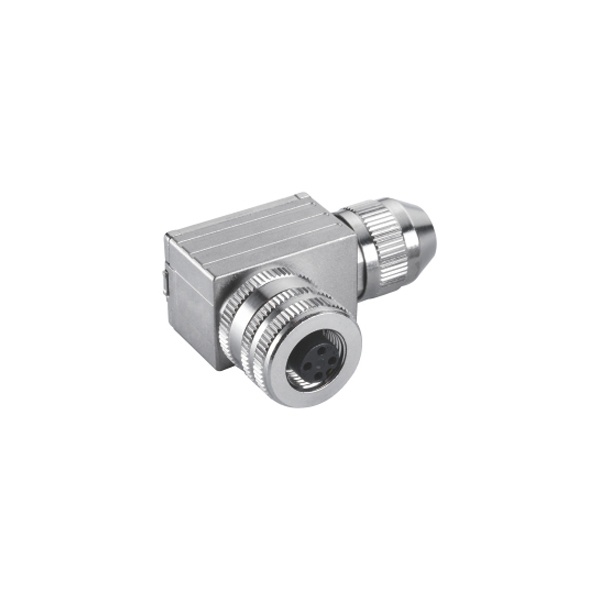 M12-5핀 케이블조립/암놈/메탈/쉴드/앵글/스크류타입/B코딩/방수커넥터(6~8mm)