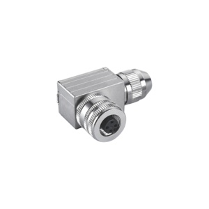 M12-5핀 케이블조립/암놈/메탈/쉴드/앵글/스크류타입/B코딩/방수커넥터(6~8mm)