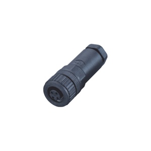 M12-5핀 조립형커넥터/암놈/스크류/플라스틱타입/A코딩/4~6mm(PG7)
