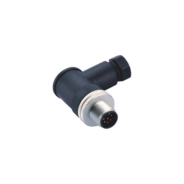 M12-8핀 케이블조립/숫놈/앵글/스크류타입/A코딩/방수커넥터(6~8mm)