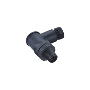 M12-8핀 케이블조립/숫놈/앵글/플라스틱/스크류타입/A코딩/방수커넥터(6~8mm)