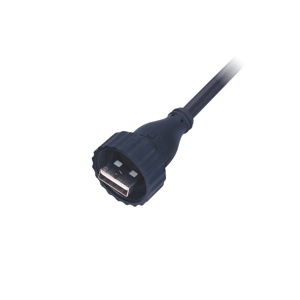 USB2.0 케이블몰드/숫놈/쉴드 방수커넥터/PVC 케이블 3M