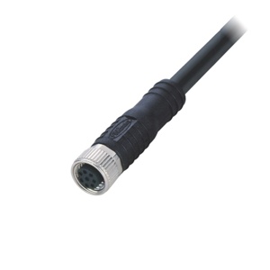 M8-3핀 케이블몰드/암놈 방수커넥터/PVC 케이블 3M