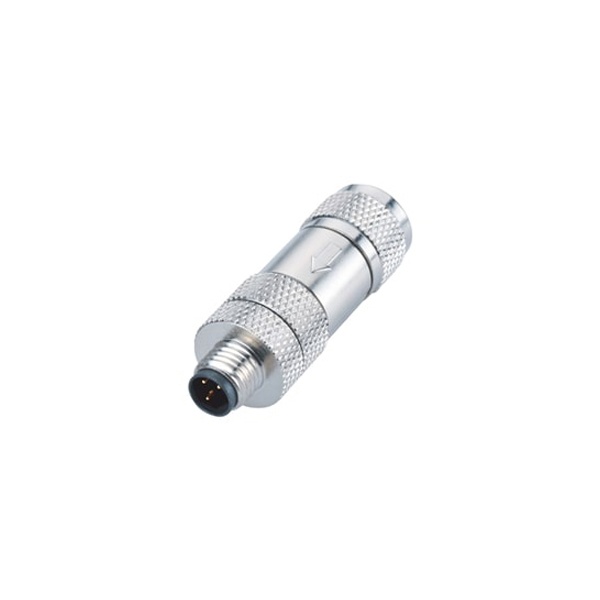 M8-4핀 케이블조립/숫놈/스크류조인트/쉴드 방수커넥터_B(4.5~5.5mm)