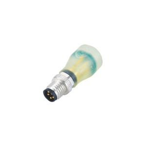 M8-5핀 숫놈/종단저항/LED 방수커넥터/B코딩
