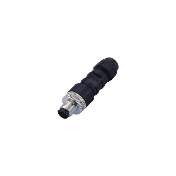 M8-6핀 케이블조립/숫놈/납땜 방수커넥터(3.5~5.0mm)